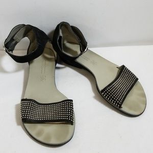 Paul Green Black Ankle Strap Sandals Size 5